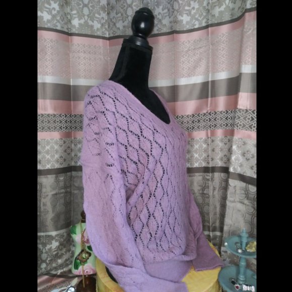 NWT Free People Open Knit Sweater XS - Picture 2 of 3